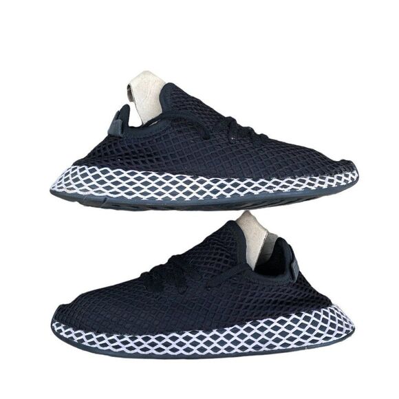 2018 Adidas Deerupt Core Black Clear Lilac Size 6.5 - Picture 3 of 14